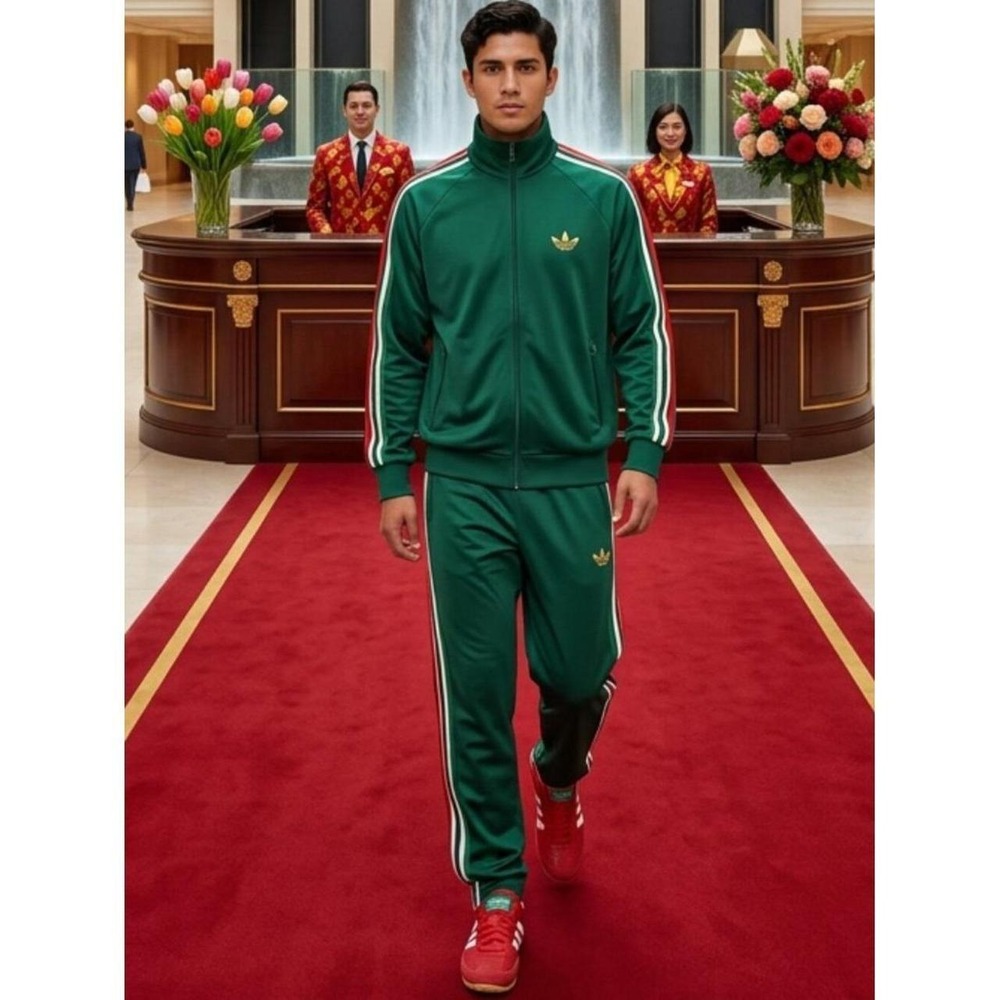 Adidas Unisex Two Piece Tracksuit Set Jacket KD3845 Pants KD3834 Mens M Women